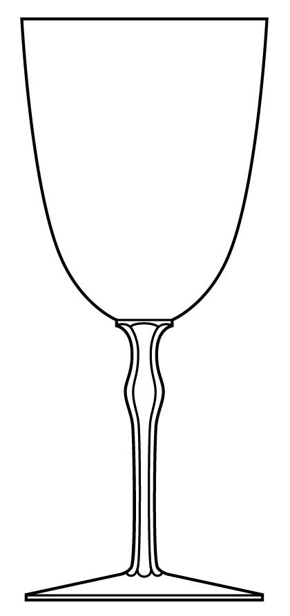 Statuesque Water Goblet by Heisey-1