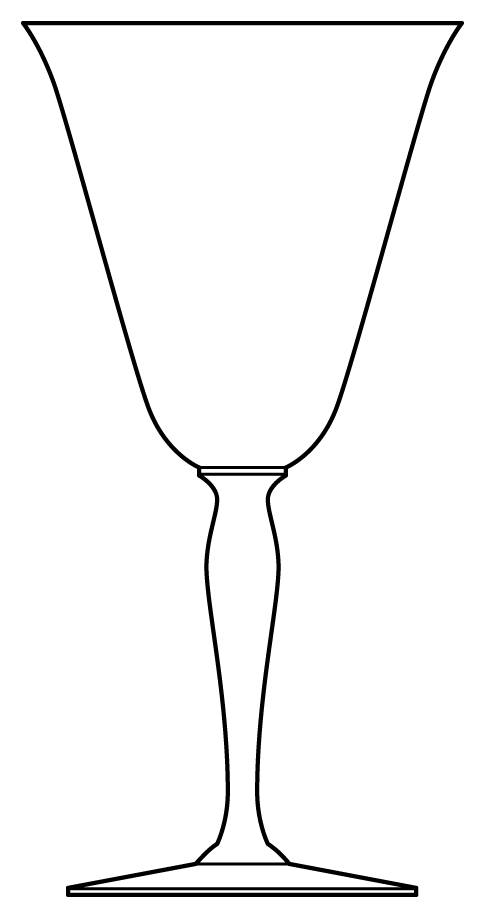 3336 Water Goblet by Heisey-1