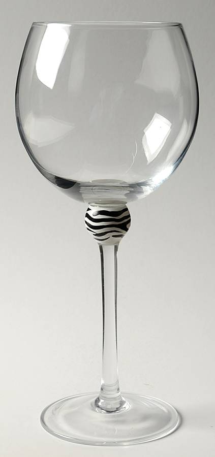 Zebra Wine Glass by Huephoria-1