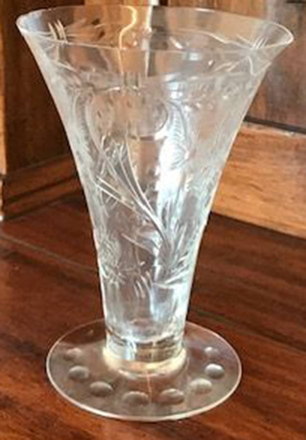 3368-12 8 Oz Footed Tumbler by Heisey-1