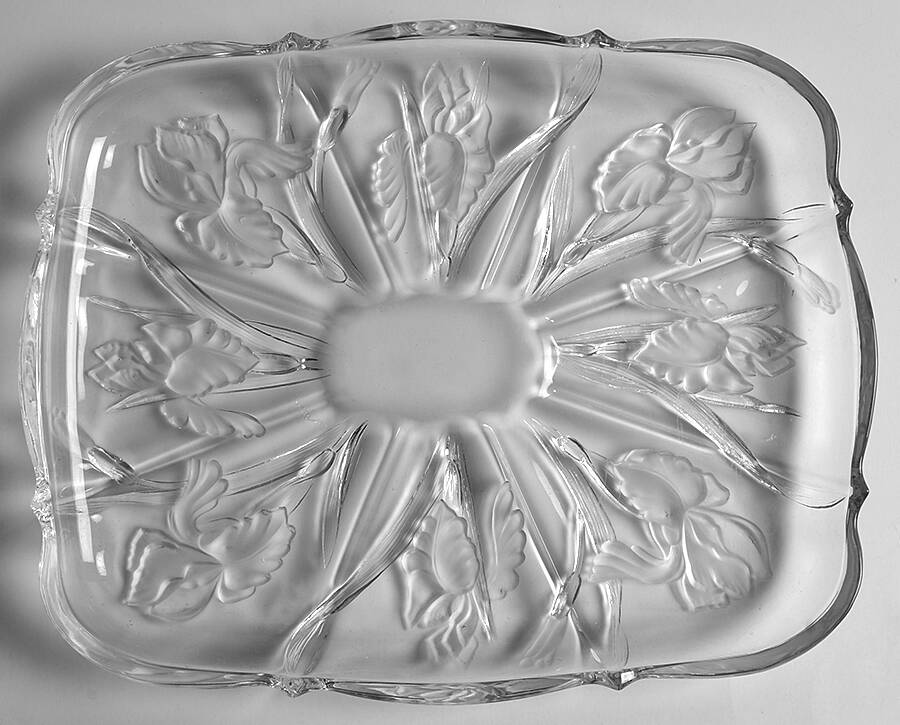 Passion Flower 14" Rectangular Platter by Home Beautiful-1