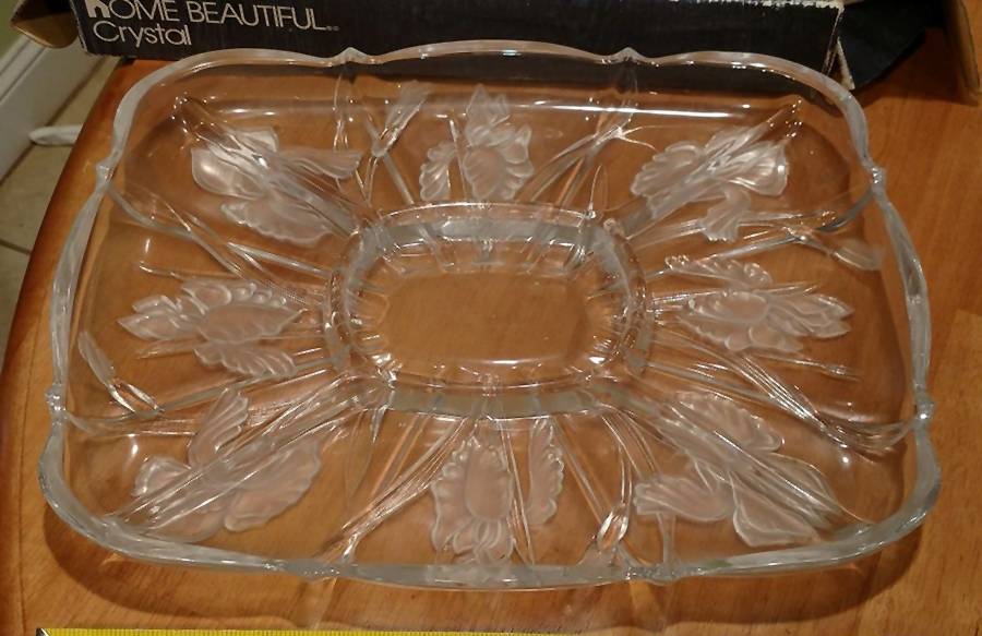Passion Flower (1 Piece) Chip & Dip by Home Beautiful-1