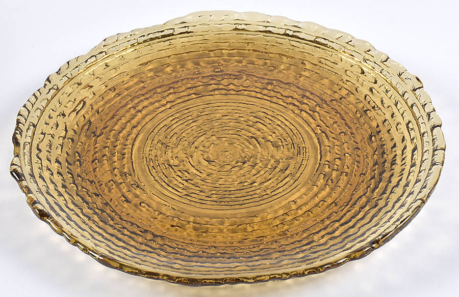 Epidavrous 8" Salad Plate by Hudson Beach Glass-1