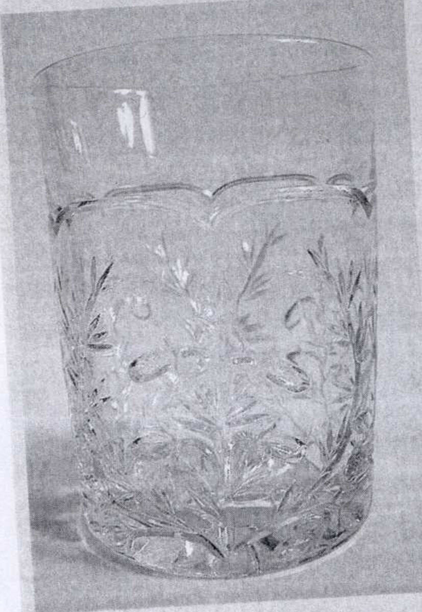 Juniper (Line 435) Flat Tumbler by Heisey-1