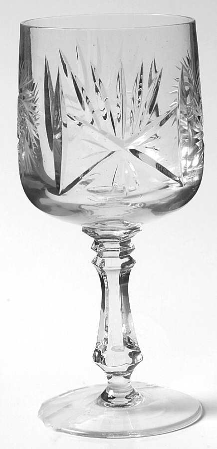 Dorissa (Import) Water Goblet by Imperial Crystal (Import)-1