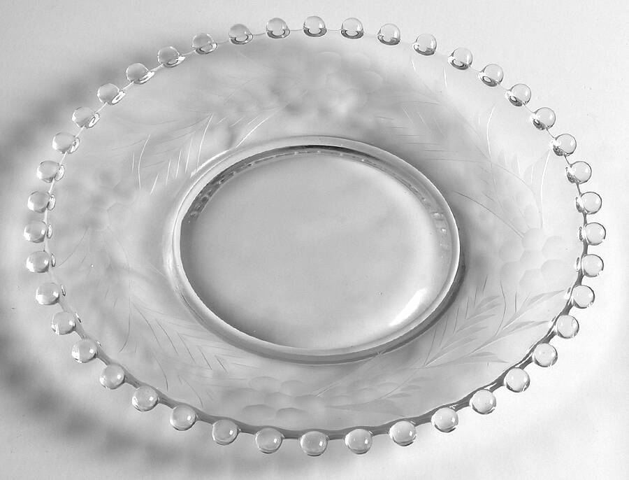 3400-2 7" Salad Plate by Imperial Glass-Ohio-1