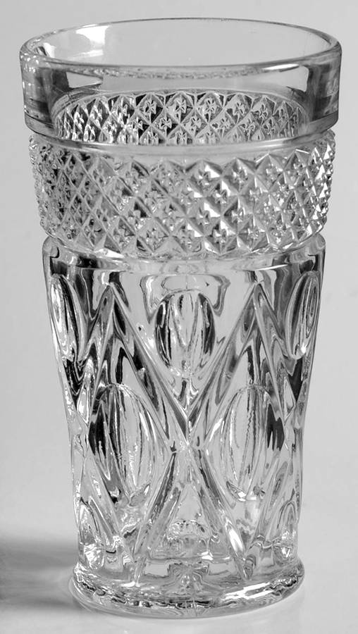 Cape Cod Clear (1602 + 160) Flat Juice Glass by Imperial Glass-Ohio-1