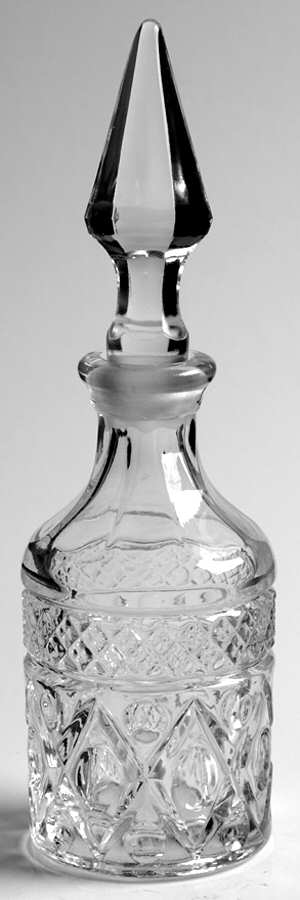 Cape Cod Clear (1602 + 160) Cruet & Stopper by Imperial Glass-Ohio-1