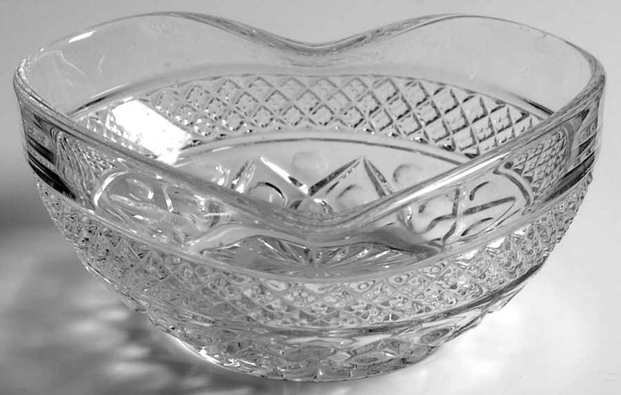 Cape Cod Clear (1602 + 160) Mayonnaise Bowl, Bowl Only by Imperial Glass-Ohio-1