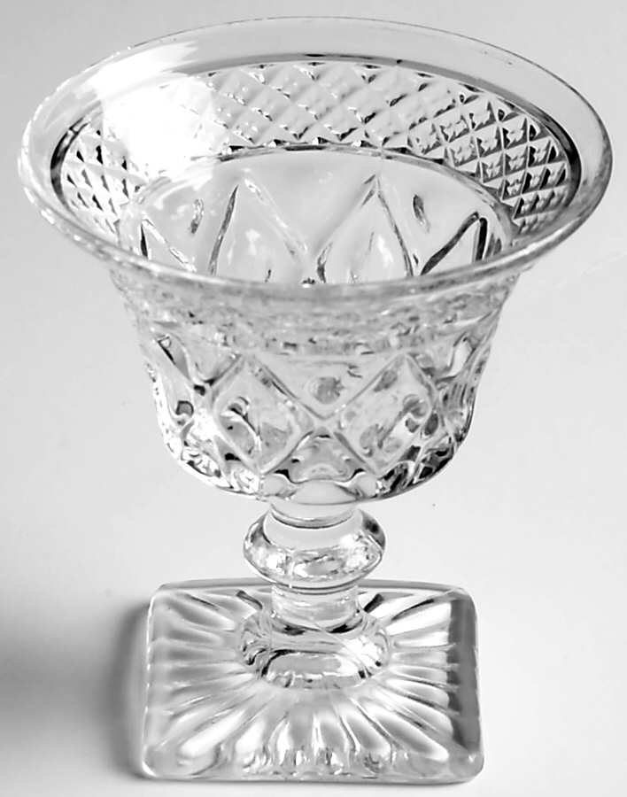 Cape Cod Clear (1602 + 160) Liquor Cocktail with Wafer Stem by Imperial Glass-Ohio-1