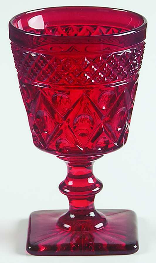 Cape Cod Red (1602 + 160) Wine Glass by Imperial Glass-Ohio-1