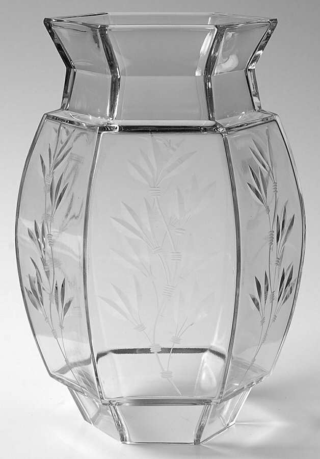 Cathay Clear Frosted Wedding Lamp-Globe Only by Imperial Glass-Ohio-1