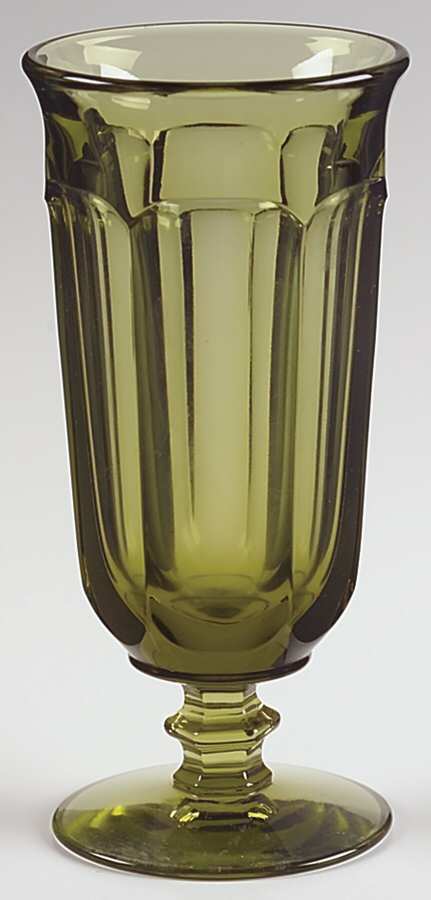 Old Williamsburg Verde Green Iced Tea by Imperial Glass-Ohio-1
