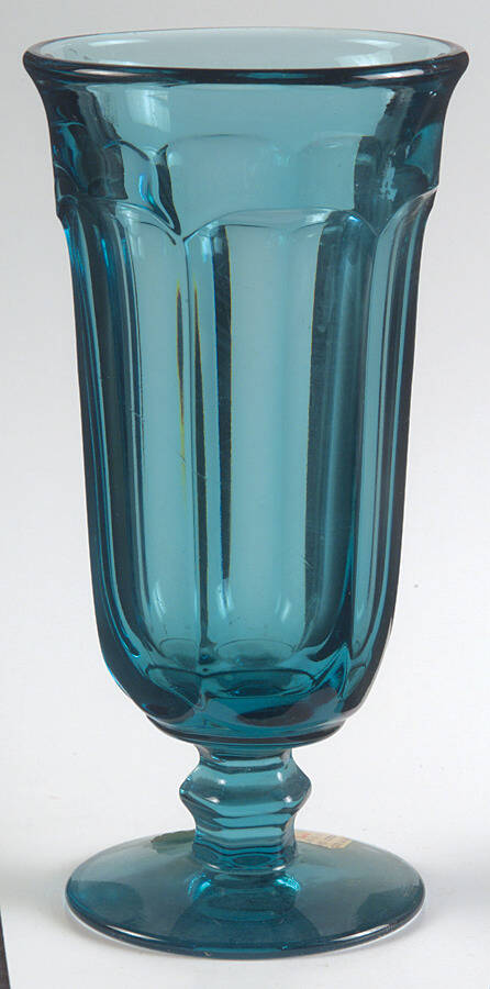 Old Williamsburg Light Blue Iced Tea by Imperial Glass-Ohio-1