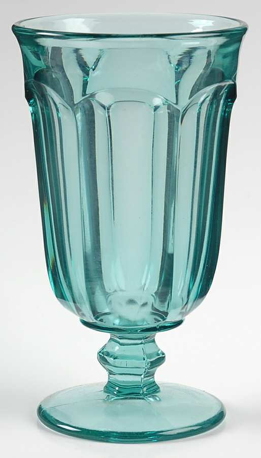 Old Williamsburg Light Blue Iced Tea by Imperial Glass-Ohio-1