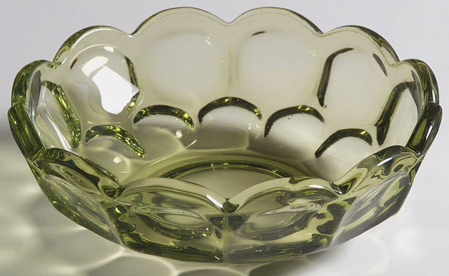 Provincial Green 5" Nappy by Imperial Glass-Ohio-1