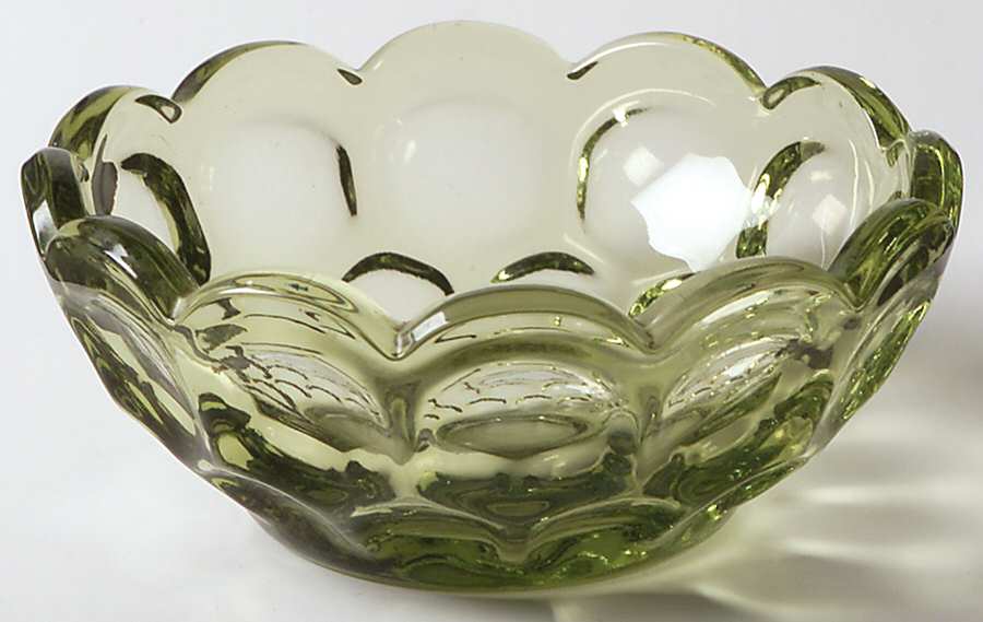 Provincial Green Nappy by Imperial Glass-Ohio-1