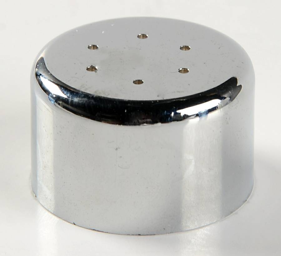 Recollection Blue Plastic Lid for Shaker by Indiana Glass-1