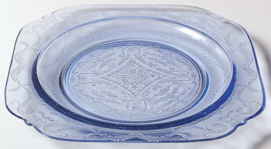 Recollection Blue 7" Salad Plate by Indiana Glass-1