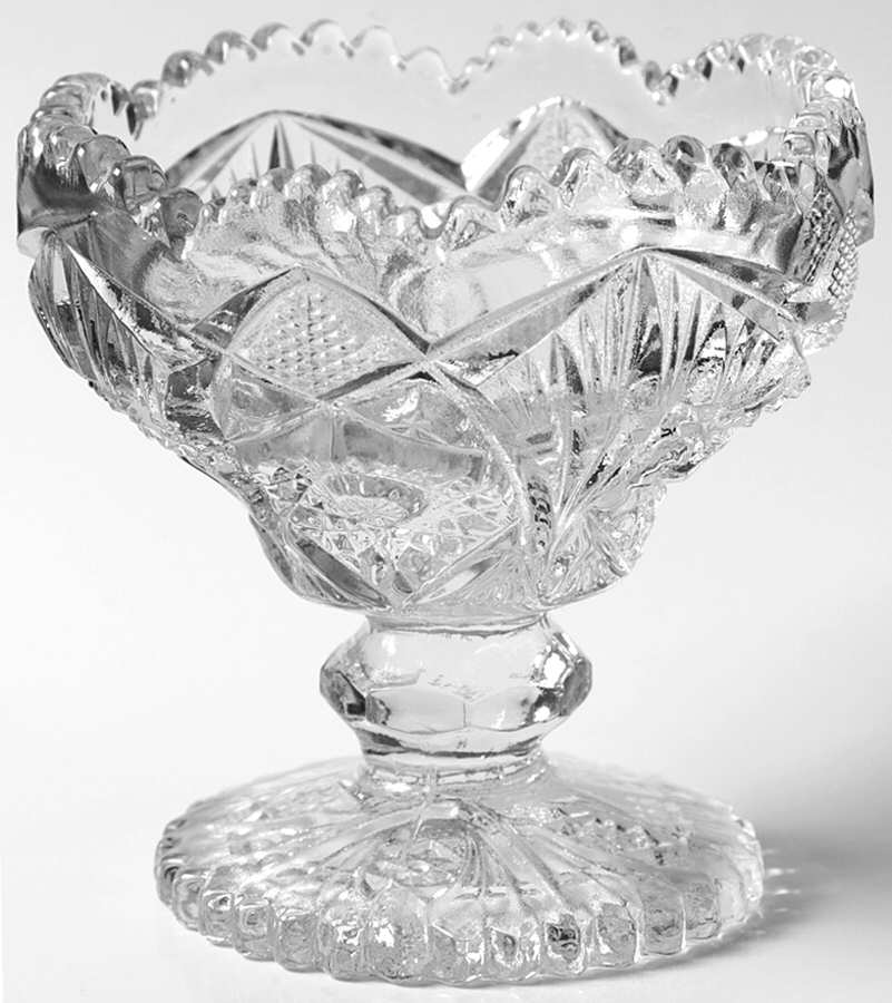 212 Clear (Giftware) Open Jam/Jelly by Imperial Glass-Ohio-1