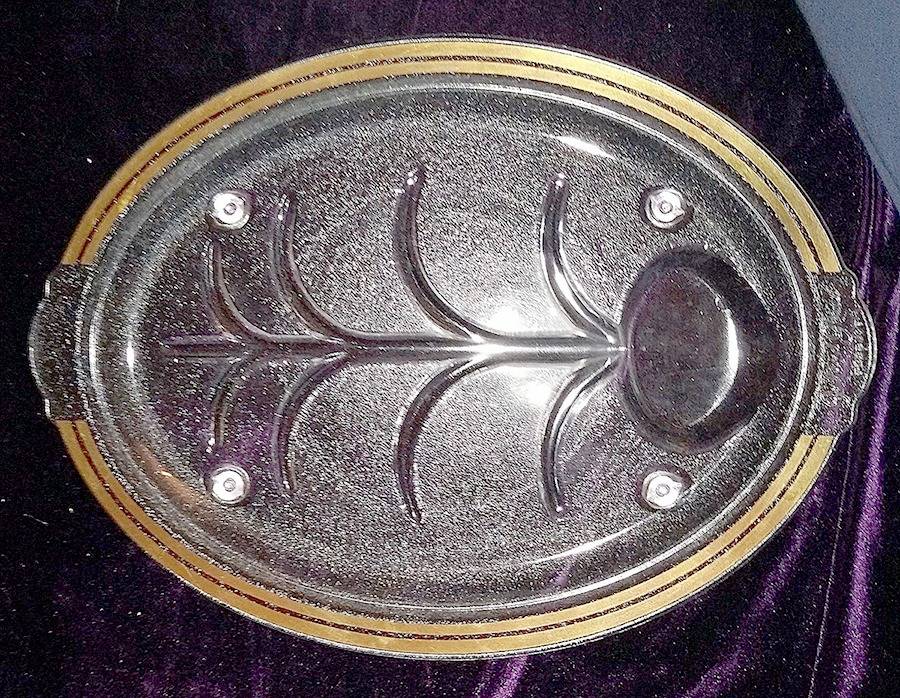 IGC1 14" Oval Platter by Inland Glass Company-1
