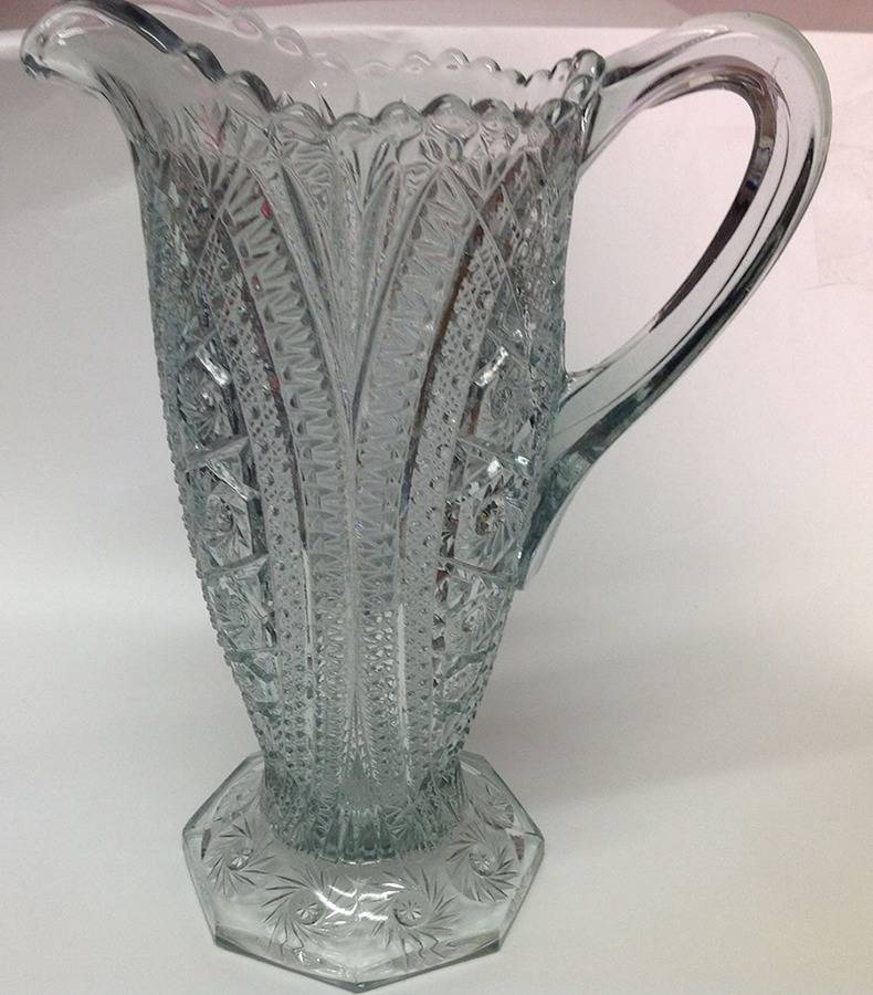427 Clear Pitcher by Imperial Glass-Ohio-1