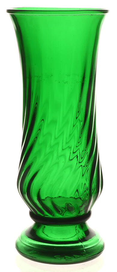 E5442 9" Flower Vase by Inarco Glass-1
