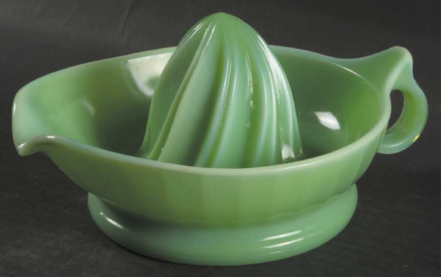 Jadite Orange Reamer by Jeannette-1