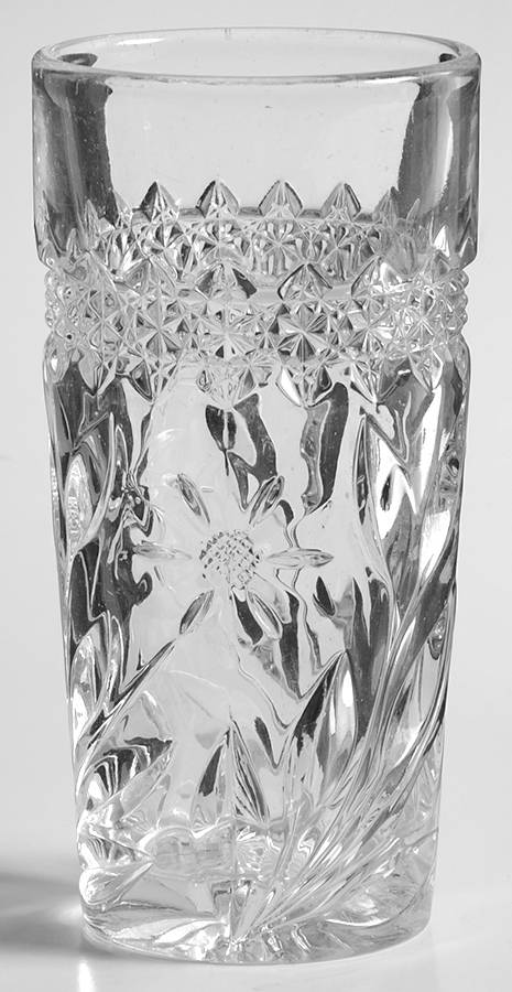 Dahlia Clear Flat Tumbler by Jenkins-1