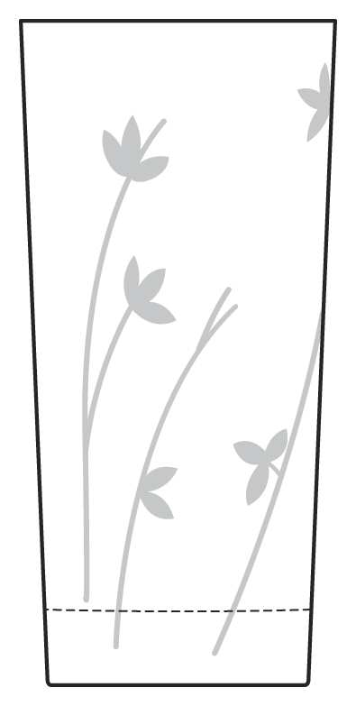 Antonia Garden Highball Glass by Jaclyn Smith-Crystal-1