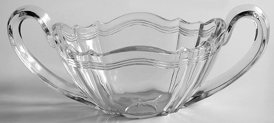 Colonial Clear (1776) Open Sugar by Jefferson Glass-1