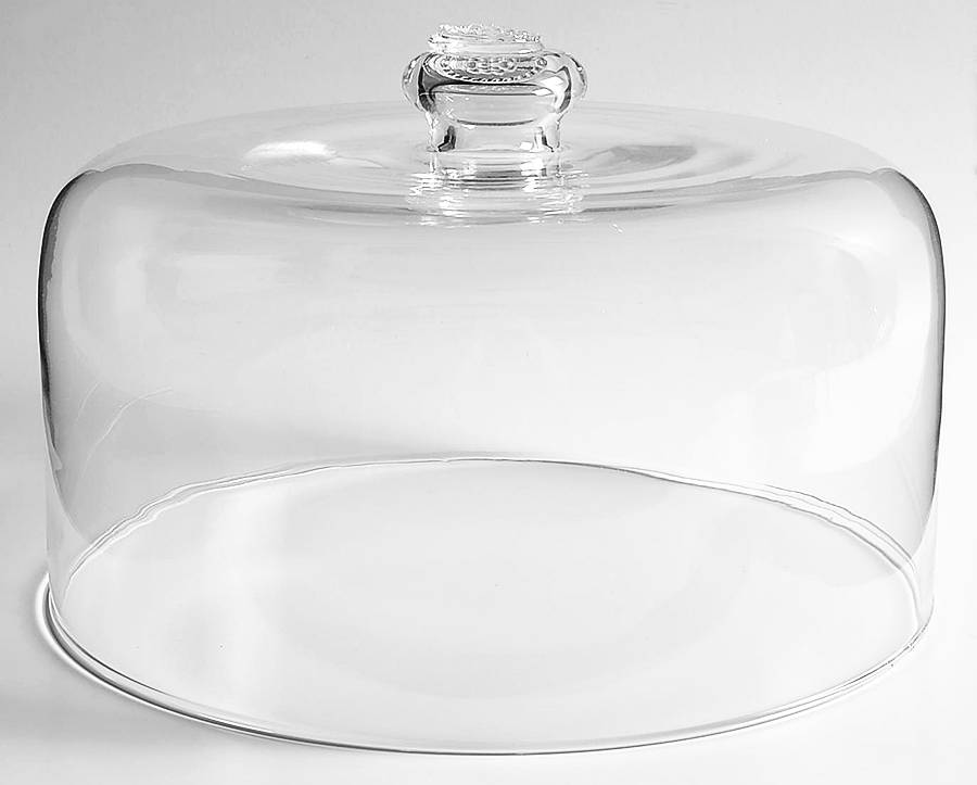 Berry and Thread Glass Dome for 11" Cake Stand by Juliska Glassware-1