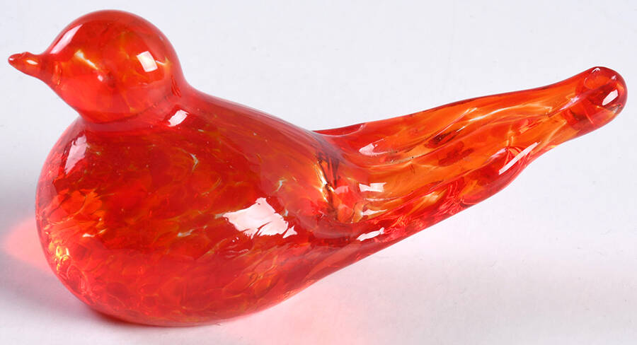 Animals & Figurines Bird by Joe St. Clair Glass-1