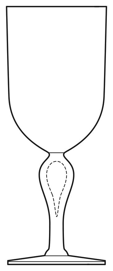 Provence Water Goblet by Kosta-Boda-1