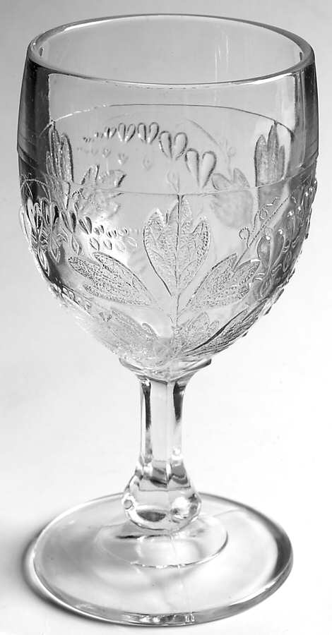 Bleeding Heart Water Goblet by King & Son-1