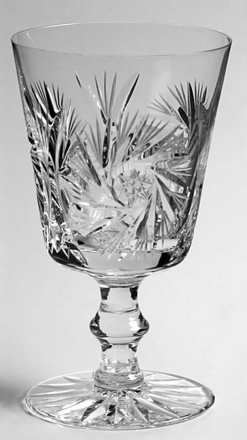 Berlin Water Goblet by Kusak Cut Glass Works-1