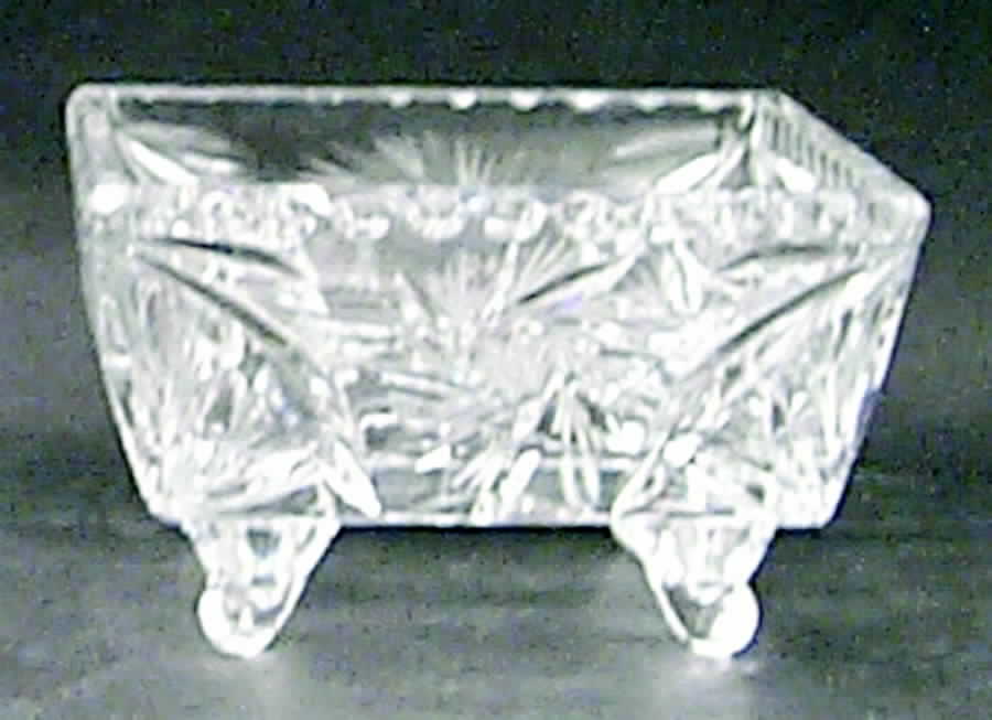 Berlin 4" Square Nappy by Kusak Cut Glass Works-1