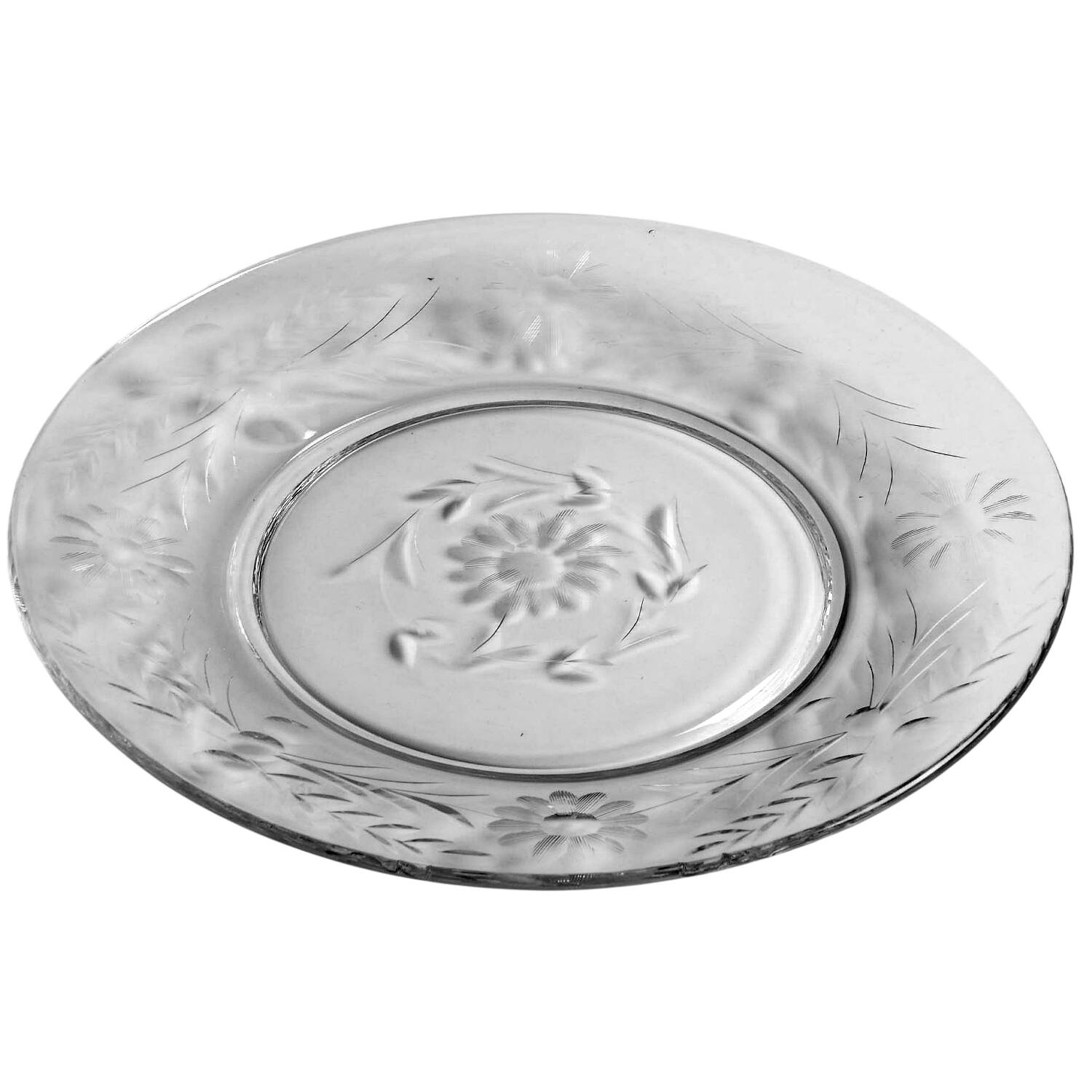 KCG1 Luncheon Plate by Kruth Cut Glass-1