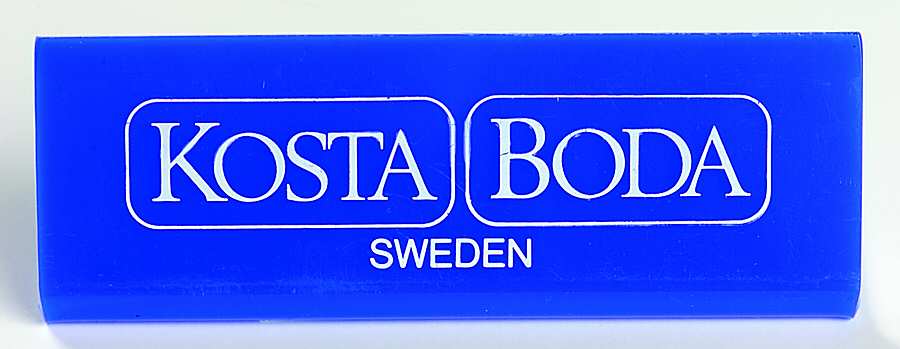 Advertising Signs Plastic Sign 2 by Kosta-Boda-1