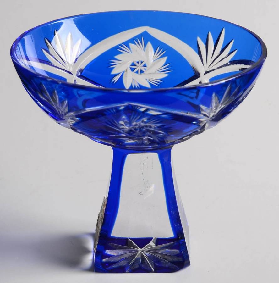 KKR1 Cobalt Blue Liquor Cocktail by Kkz Crystal-1