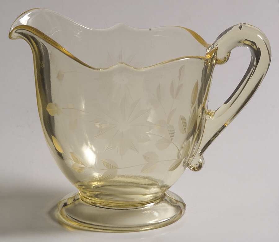 Jubilee Yellow Creamer by Lancaster-1