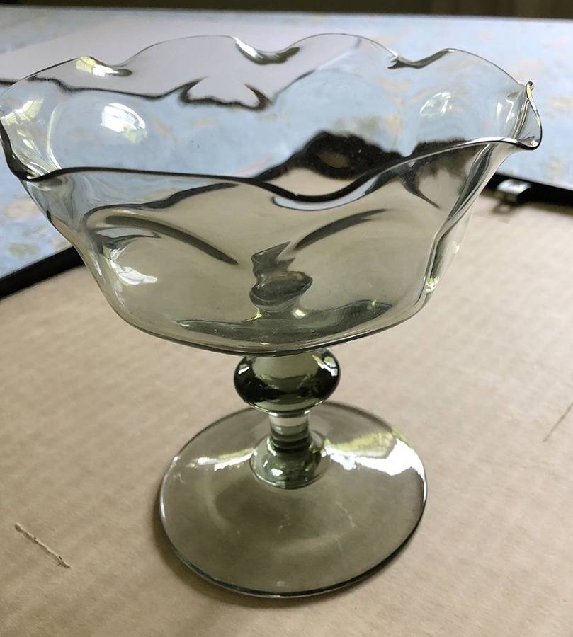 Antique Pale Green 4" Single Light Candlestick by Lenox-1