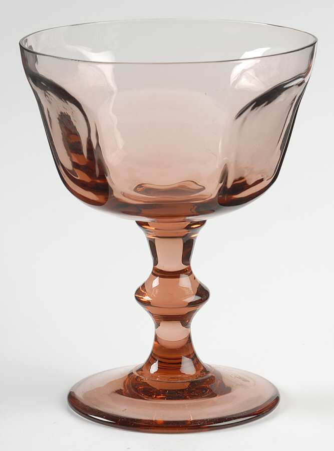 Antique Rust Champagne/Tall Sherbet by Lenox-1