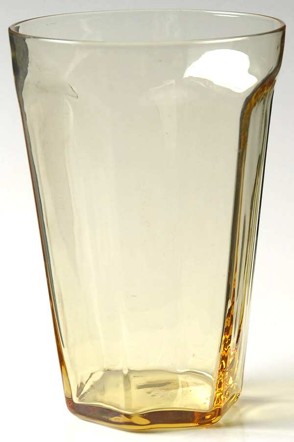 Antique Yellow Highball Glass by Lenox-1