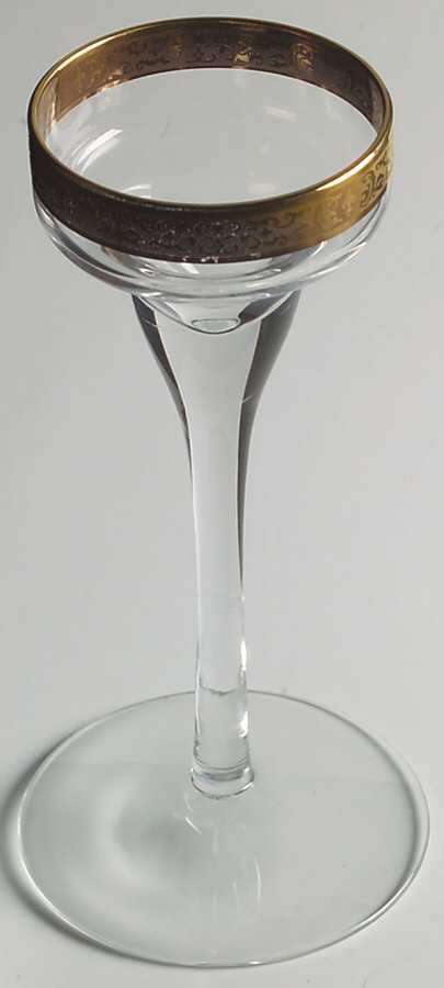 Autumn (Wide Gold Band) 6" Single Light Candlestick by Lenox-1