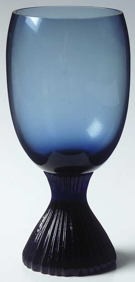 Bluebell (Blue) Water Goblet by Lenox-1