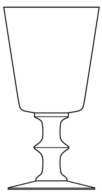 Embassy House Clear Water Goblet by Lenox-1