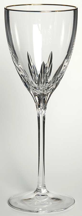 Firelight Gold Water Goblet by Lenox-1