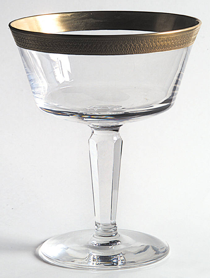 Georgetown (Gold Encrusted) Champagne/Tall Sherbet by Lenox-1