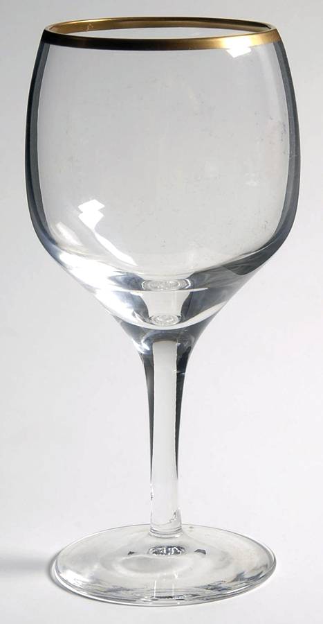 Laurent (Gold Trim) Wine Glass by Lenox-1